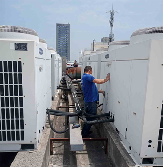 涟水中央空调制热和不制冷系统维修方法